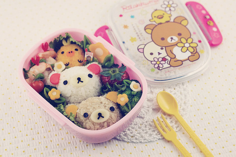 kawaii bento rilakkuma