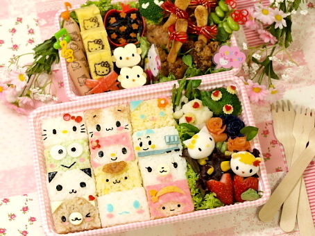 kawaii bento sanrio characters