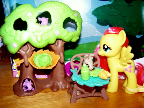 My little Pony G4 Fluttershy's Nursery Tree